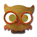 유니아트 DIY 279 종이 가면 안경 만들기 부엉이