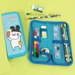 도담 스쿨라이프 파우치 지퍼 학용품 문구세트