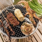 원형 폴딩 바베큐그릴 5인용화로