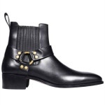 톰포드 NB05 톰포드 남성 부츠 Tom Ford BURNISHED LEATHER RUPERT JODHPUR Boots j1393lcl021x 1n00 J1393 LCL021X