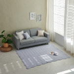 더메종 엠마 죽섬유 워싱 스프레드겸 러그