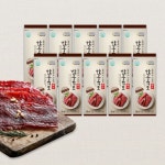 한우 육포 장흥축산농협 소고기육포 15g x 10봉 고단백 술안주 10개
