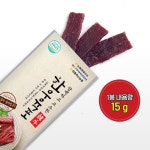한우 육포 장흥축산농협 소고기육포 15g x 10봉 고단백 술안주 10개