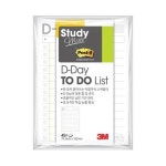 3M 포스트잇 스터디메이트 디데이 TO DO List 657 - 단품