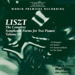 리스트 두 대의 피아노를 위한 교향시 3집 Liszt The Complete Symphonic Poems for Two Pianos Vol 3 CD - Georgi