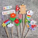 생일 케이크 소품 토퍼 만들기 diy 세트 곰돌이세트