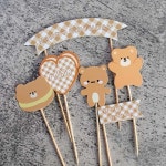 생일 케이크 소품 토퍼 만들기 diy 세트