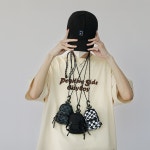 미니백팩목걸이지갑 지갑 세컨백 미니백 미니백팩