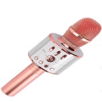 즐겁게 노래 연습하는 블루투스 노래방 마이크 SP3193MKBT