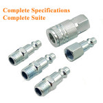 NPT 1 4 US 호스용 퀵 릴리스 공압 피팅 커넥터 압축기 액세서리 도구용 에어 커플 링