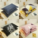 지퍼없는 교체하기 편리한 심플 모던 사계절 베개커버 10종 호텔베개