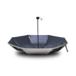 크로반 3단 UV 암막 우양산 KR15 태극기우산