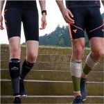 종아리 슬리브 고탄력 보호대 조깅 등산 축구 사이클 종아리슬리브 블랙S