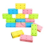 루사몰 소프트 회전자석 벽돌블럭 48P 아기 와플블럭 큐브블럭