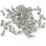 기둥 5R 내부 니플 알로이브라스 원형 헤드 히든 10 자전거 스포크 14G 컬러 50pcs Alloy