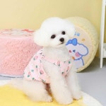 반려견 데일리 여름 산책 밴딩 나시 의류 스타일 S