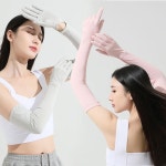 여성 손가락 손목 오픈 햇빛 미끄럼 방지 암토시