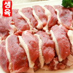 청림농원 청림농원 무항생제 슬라이스 구이용 오리고기 생오리 오리슬라이스 1개 1000g
