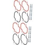 YARNOW 32pcs 자전거 후크 소형 핸드 볼트 주차 의류 벽걸이 보관 헤비 듀티 홀더 로드 월 마운트 메탈 실내