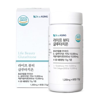 닥터스에이징 라이프 뷰티 글루타치온 1200mg x 60정