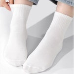 남녀공용 고급 중목양말 학생양말 기본양말