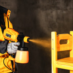 DEKO 450W 고출력 가정용 전기 스프레이 건 DIY DKSG45K1