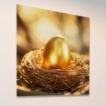 꾸밈 ad703-폼아크릴액자56CmX56Cm 소중한황금알