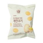 대산후드 초록마을 우리밀로 만든 계란쿠키 80g