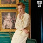 안나수이 ANNA SUI 21FW 로즈 트렐리스 블라우스 1종