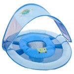 스윔웨이즈 SwimWays Baby Spring Float Sun 캐노피 - Sea Monster 6067868