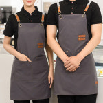 4컬러 방수포켓 앞치마 주방 공방 카페 식당 J5004