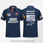 Ducati 두가티 바이크 매니아 정비소 카센타 F1 라이더 A 스타 기능성 반팔 카라티 두가티GP심플카라티