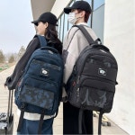 밀리터리 포인트 백팩 학생 가방 배낭 캐리어 결합