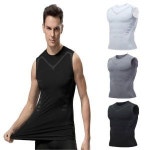 남자 헬스복 운동복 쿨링 민소매 나시 라운드넥