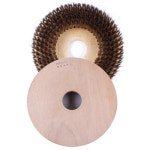 철심기계솔 16 마루광택기전용솔 철브러쉬 쇠브러시 묶은때청소녹제거