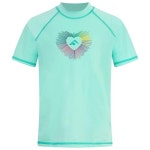 카누서프 Kanu Surf 여아용 제이드 Upf50Sun 보호 래쉬가드 수영 셔츠 Love Ice Green