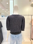 나이스클랍 스팽글 니트 가디건 A242PWK462