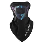 블랙 기모 마스크 페이스 라이딩용 방한 워머 겨울