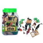 키즈인 가축 곤충 공룡 야생 바다 조류와파충류 모형 피규어 6종중 27000