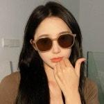 데일리 육각 썬글라스 1P 자외선차단 안경 뿔테