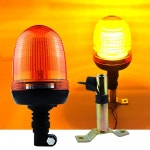 중장비 경광등 경고등 사이키 굴삭기 노란등 후진 비상등 B형 60등 스탠드 제외 12-24V