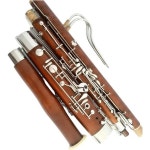 초급용 바순 Cton Maple Wood Tube Body 캔버스 케이스 액세서리 목관 악기