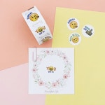 다이어리 편지 다꾸스티커 기분 스마일 이모티콘스