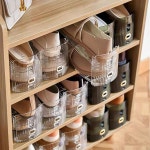 신발 정리대 틈새 슈즈랙 슈즈홀더 3단조절 거치대