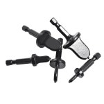 유압 확관기 플레어 도구 구리 파이프 전기 리머 에어컨 육각 핸들 튜브 확장기 세트 스웨이징 드릴 비트