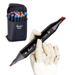 미술 디자인 유성 24색 트윈 마카펜 세트