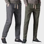 26부터 44까지 남성 밴딩 면바지 사계절바지 5컬러