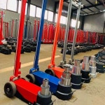 타이어 80톤 에어 통통이 정비소 수 작기 브레이크 공압 리프트 유압잭 에어잭 자키 대형