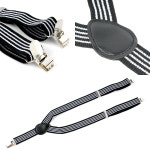 서스펜더 정장멜빵 검정스트라이프 멜빵 소인멜빵 정