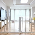 반자동 안전문 본품하우스 울타리